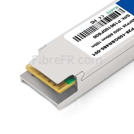 Image de Check Point CPAC-TR-100SR-SSM160-QSFP28-C Compatible Module QSFP28 100GBASE-SR4 850nm 100m DOM