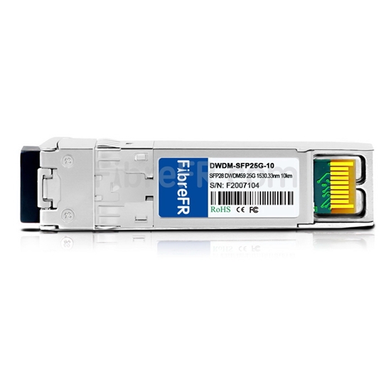 Image de Générique Compatible C59 Module SFP28 25G DWDM 100GHz 1530.33nm 10km DOM