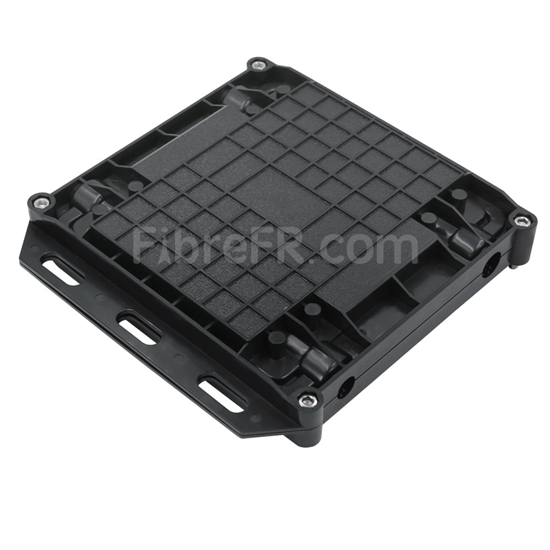 Image de Boîtier en Ligne de Protection d'Épissure par Fusion à Fibre Optique, 16 Fibres GJS-04-5C, 2 Entrées-2 Sorties