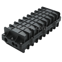 Boîtier en Ligne de Protection d'Épissure par Fusion à Fibre Optique, 96 Fibres GJS-04-8, 3 Entrées-3 Sorties