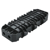 Image de Boîtier en Ligne de Protection d'Épissure par Fusion à Fibre Optique, 96 Fibres GJS-04-1, 2 Entrées-2 Sorties