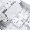 Image de GFL-S-24D Boîtier de Terminaison Optique Extérieure de Splitter à Fibre Optique 1 x 24 comme Boîte de Distribution sans Pigtails ni Adaptateurs